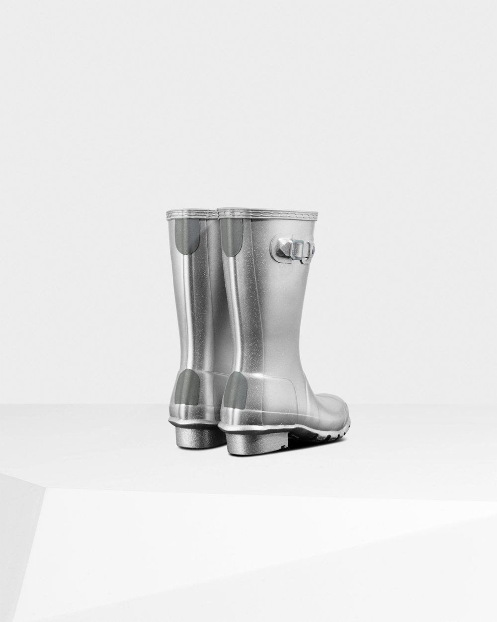 Kids Hunter Original Big Cosmic | Rain Boots Silver | NZ-80543-LDCV